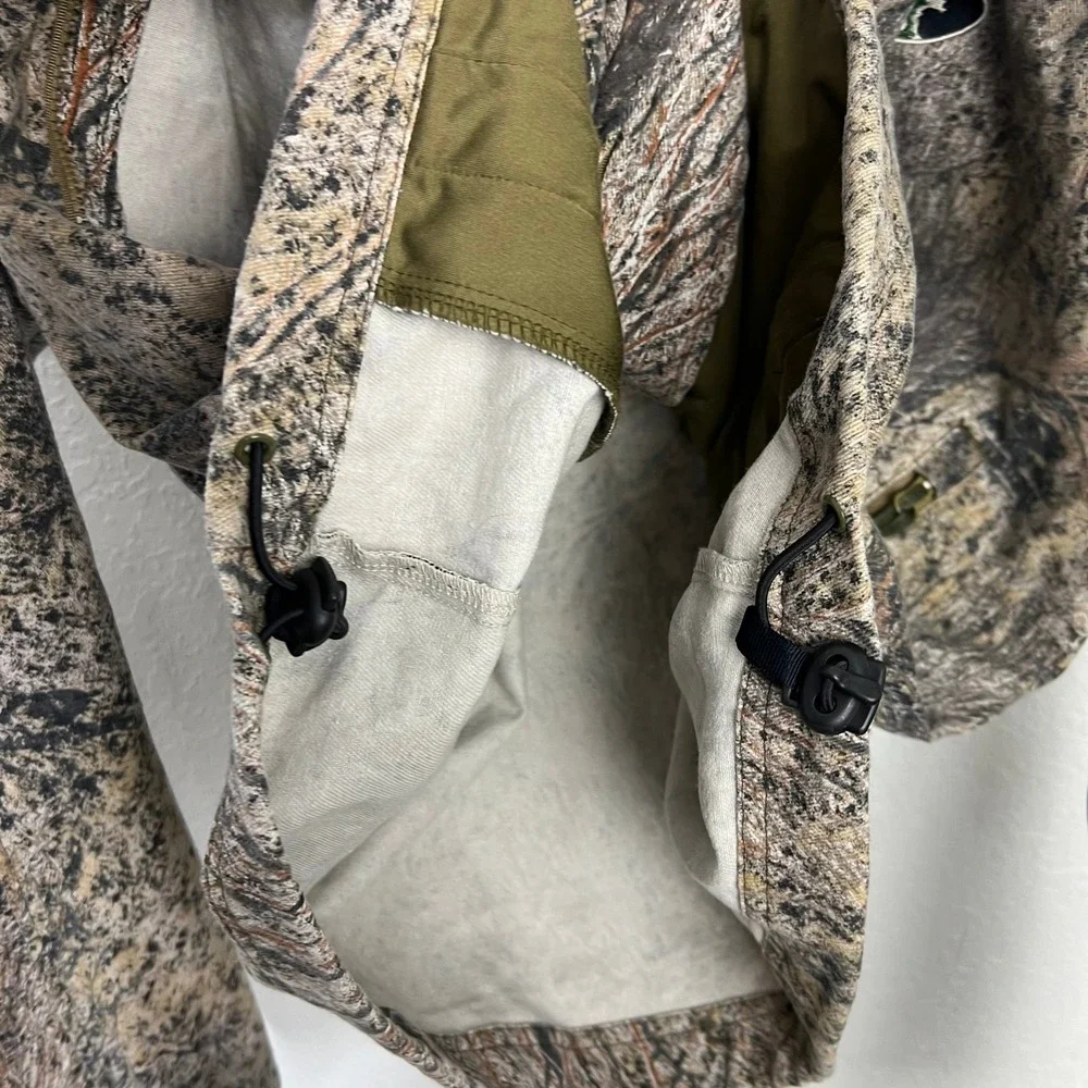 Mossy Oak Apparel ScentStop Camo Jacket Hooded Zip Pocket‎ M Hunting Archery
